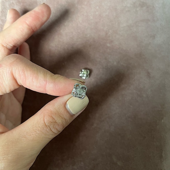 1/10 Carat T.W Diamond Fashion Earrings - Picture 6 of 6